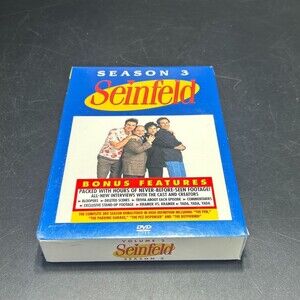 Seinfeld Season 3 Volume 2 Complete 22 Episodes Remastered Bonus Features DVD